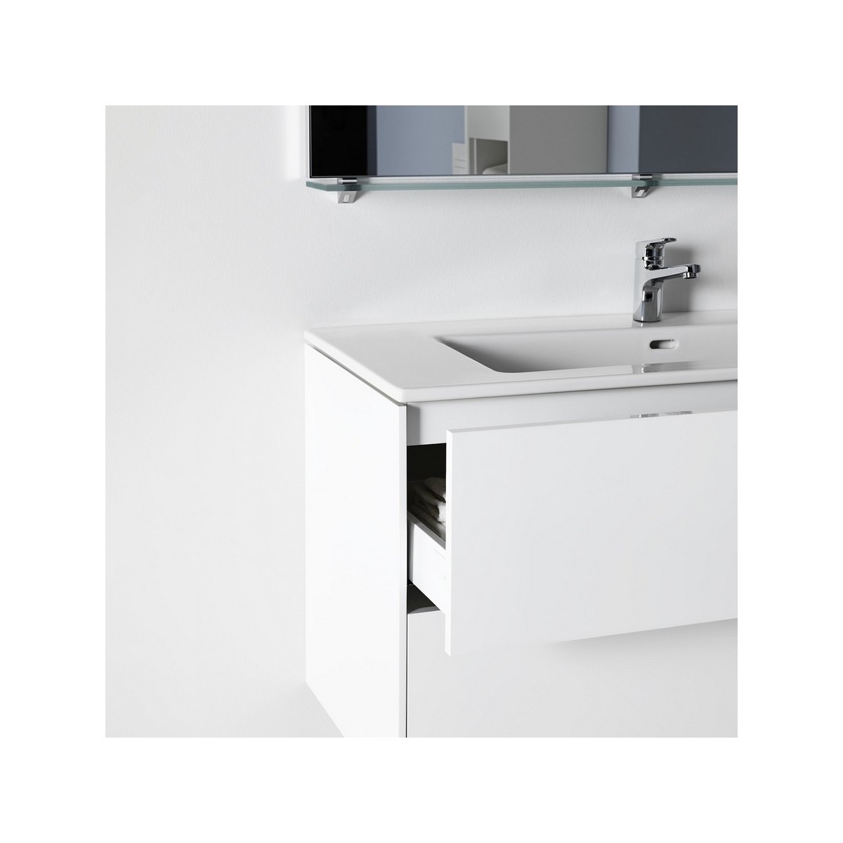 Laufen pro s pack meuble + lavabo 100 blanc - LAUFEN H8649622601041 