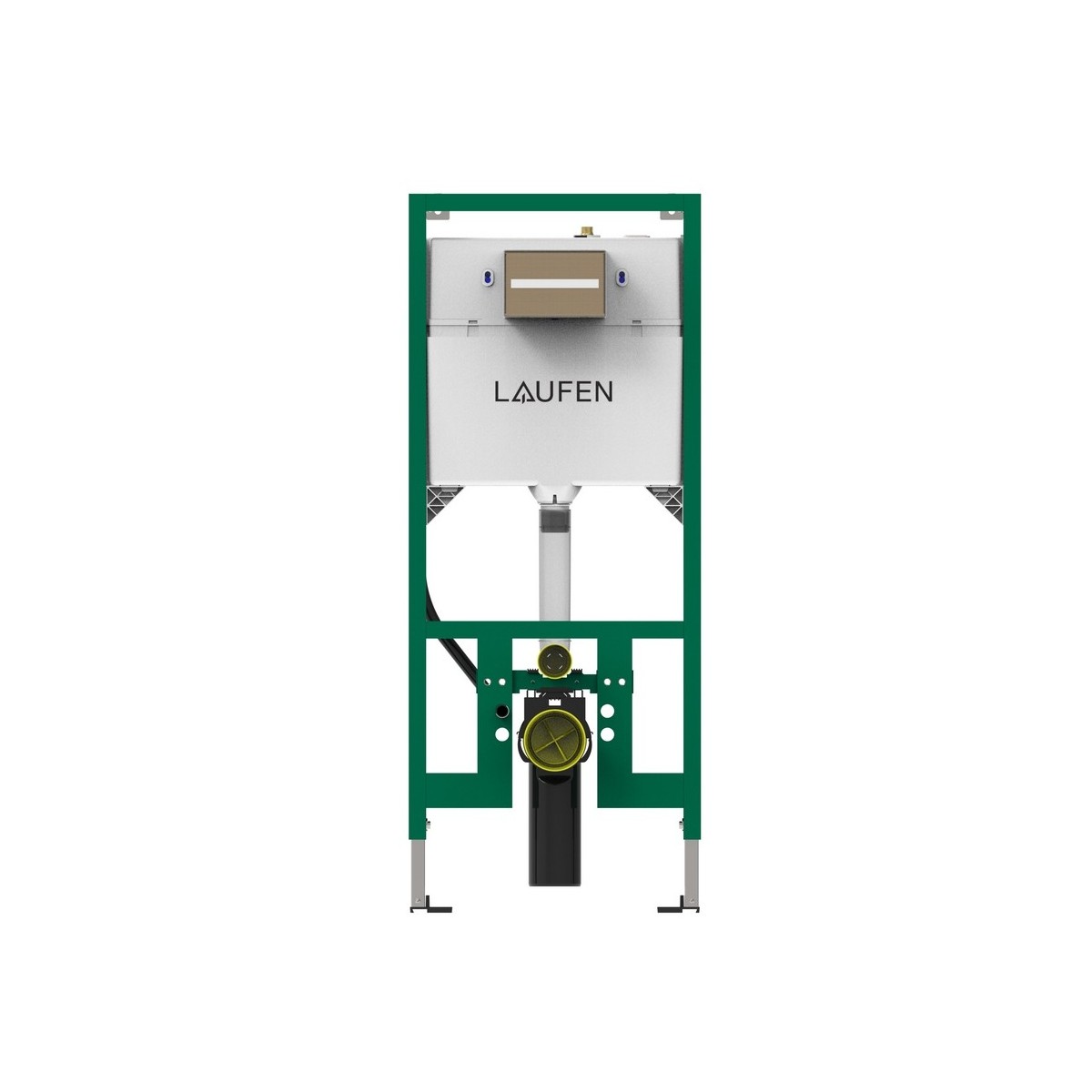 Bâti mural slim (90) ineolink pr wc susp et lavant blc 90x500x1150 - LAUFEN H9201100000001 