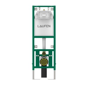 Bâti-support mural d'angle ineolink avec réservoir pour wc suspendu* blanc - LAUFEN H9201190000001 