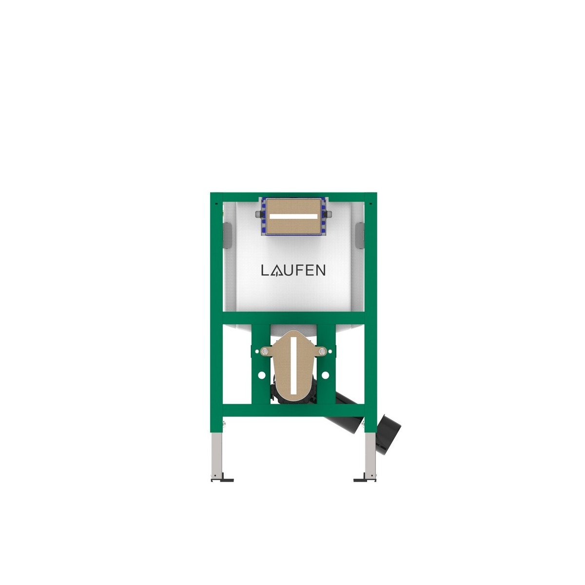 Bâti mural ineolink pr wc susp déclenchement par le dessus blc 155x500x820 - LAUFEN H9271050000001 