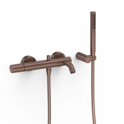 Mitigeur mural pour baignoire et douche Study Volcanic - TRES 26117001VO 