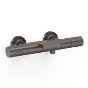 Robinet thermostatique mural pour baignoire et douche Over-wall Graphite  - TRES 19017412GR 