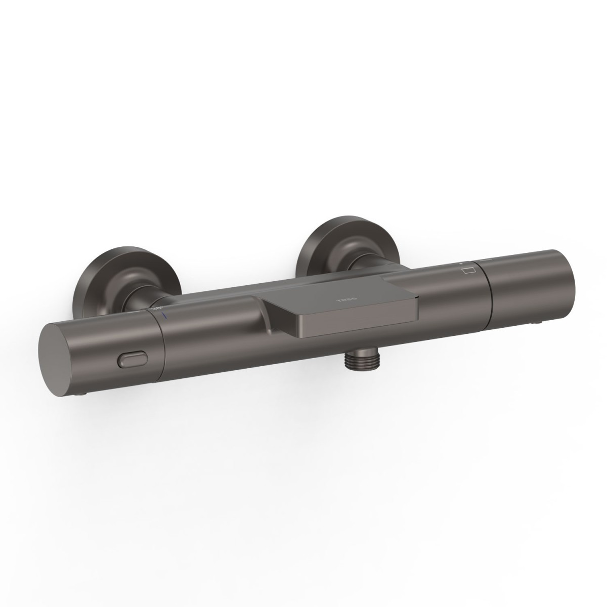 Robinet thermostatique mural pour baignoire et douche Over-wall Graphite  - TRES 19017412GR 
