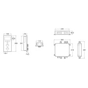 Panneau de contrôle Smart Shower - ROCA A5A104AC00 