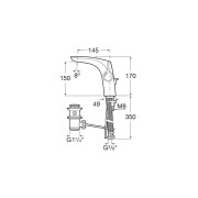 Insignia Mitigeur Lavabo Avec Tirette - A5A333AC00 ROCA 