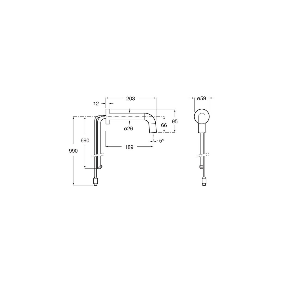 Loft-E Robi Électronique Enc Eau Mitigée Alim Sur Secteur - ROCA A5A3643C00 
