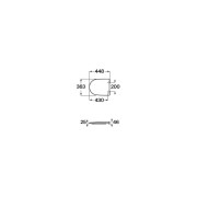 Ona Abattant Frein De Chute Supralit Blanc Brillant-Roca A801E12001 