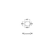 Ona Abattant Frein De Chute Cpt Supralit Blanc Brillant-Roca A801E22001 