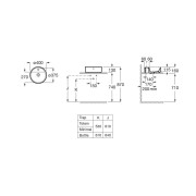 The Gap (Ex Alter) Round Vasque A Poser Ø400 Perce 1 Tr Avec Tp - ROCA A3270MK000 