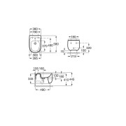 Beyond Bidet Suspendu Perce Blan - ROCA A3570B6000 