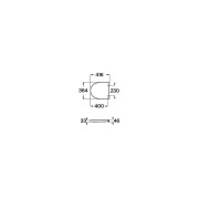 Abattant WC Compact double laqué frein de chute Silencio Blanc MERIDIAN - ROCA A8012AC00B 