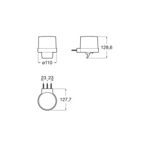Hotel'S Round Distr De Savon Mural Avec Tirette Chromé-Roca A817590C00 