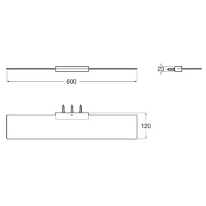 Hotels etagere 600mm blanc mat - ROCA A817592B00 