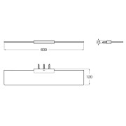 Hotel'S Round Tablette 600Mm Chromé-Roca A817592C00 