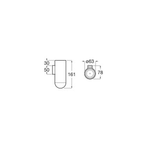 Allegro porte-verre mural blanc mat - ROCA A817862B00 
