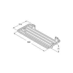 Rubik Porte-Serviettes De Reserve Noir Mat - ROCA A816848024 