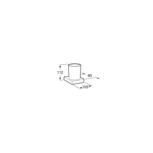 ROCA Tempo Porte-Verre Mural - A817021001 
