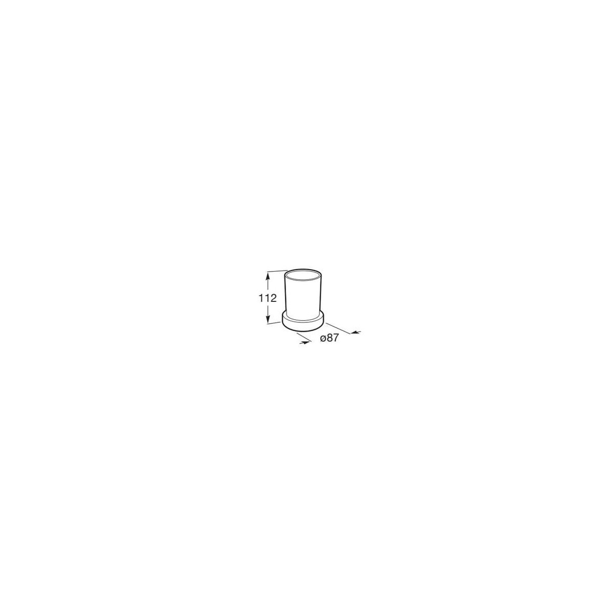 ROCA Tempo Porte-Verre - A817022001 