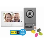 Kit visiophone WiFi Note 2 Urmet avec Yokis Up 1 bouton - URMET 1723/95U