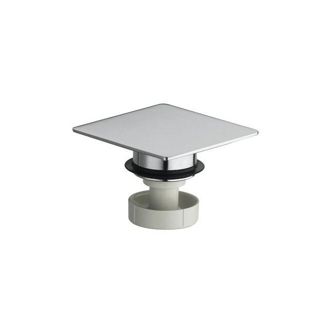 BOUCHON LAITON CARRE 70 mm UP & DOWN CHROME - CRISTINA ONDYNA RI26551