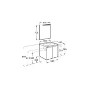 Tenet Pack 2 Portes 600 Mm City Oak - ROCA A851783402 