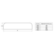 Aquos Cache-Vidage Stonex 900 Noir - ROCA A276357400 