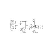 Inspira Rd Cuv Au Sol Cc Btw 645 Mm Dual Rimless - ROCA A342526000 