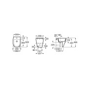 Tura bidet au sol blanc mat - ROCA A357697620 