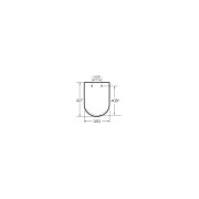 The Gap Sq Cpt Abatant Silencio Slim Decipsable Urea - ROCA A801732001 