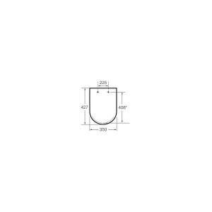 The Gap Sq Cpt Abatant Silencio Slim Decipsable Urea - ROCA A801732001 