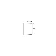 Miroir rectangulaire horizontal luna 700x900 - ROCA A812184000 