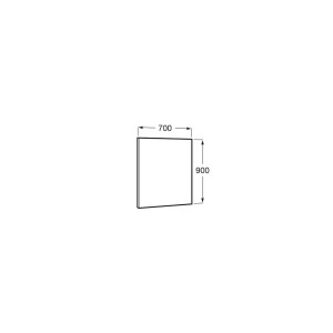 Miroir rectangulaire horizontal luna 700x900 - ROCA A812184000 