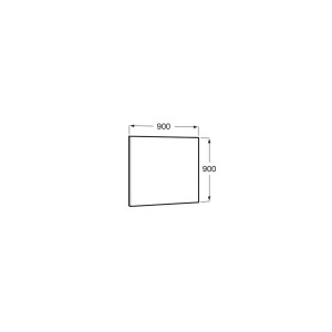 Miroir Luna 900X900 - ROCA A812188000 