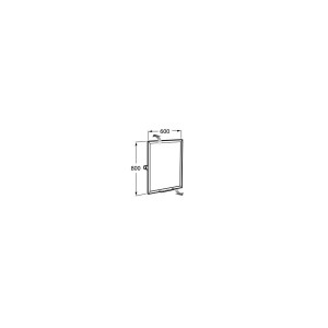 Access Miroir Orientable Nox 80X80 - ROCA A812288000 