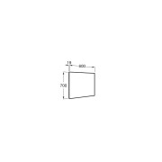 plan Miroir mural rectangulaire Victoria-N 60 x 70 cm - ROCA A812331406