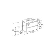 Volia unik meuble 2 tiroirs onyx mat et lavabo en céramique blanc mat 800 mm - ROCA A852536531 