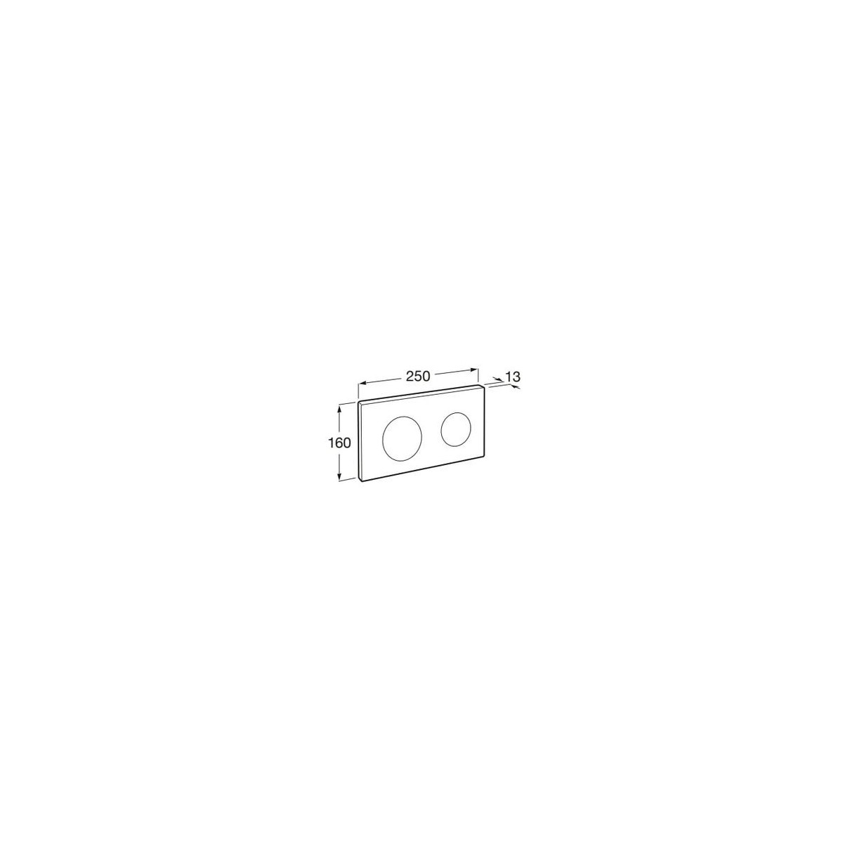 Pl10 One Dual Chrome Mat - ROCA A890189002 