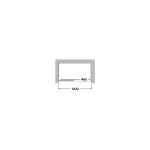 Victoria plus l2-e 1200 mm noir - ROCA AM12B4B07D0016NMN 