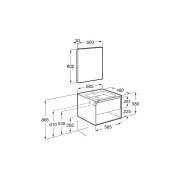 Tenor pack 1t 1 niche inf 600 mm gris galet brillant - ROCA A852086516 
