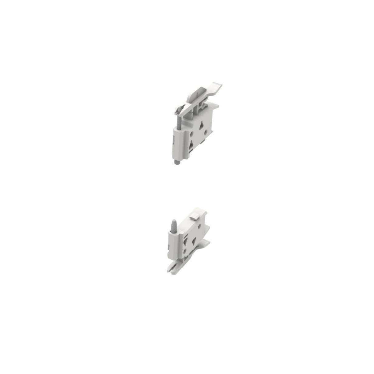 Paire de charnières de rechange pour porte quadro4 - HAGER FC000SPH 