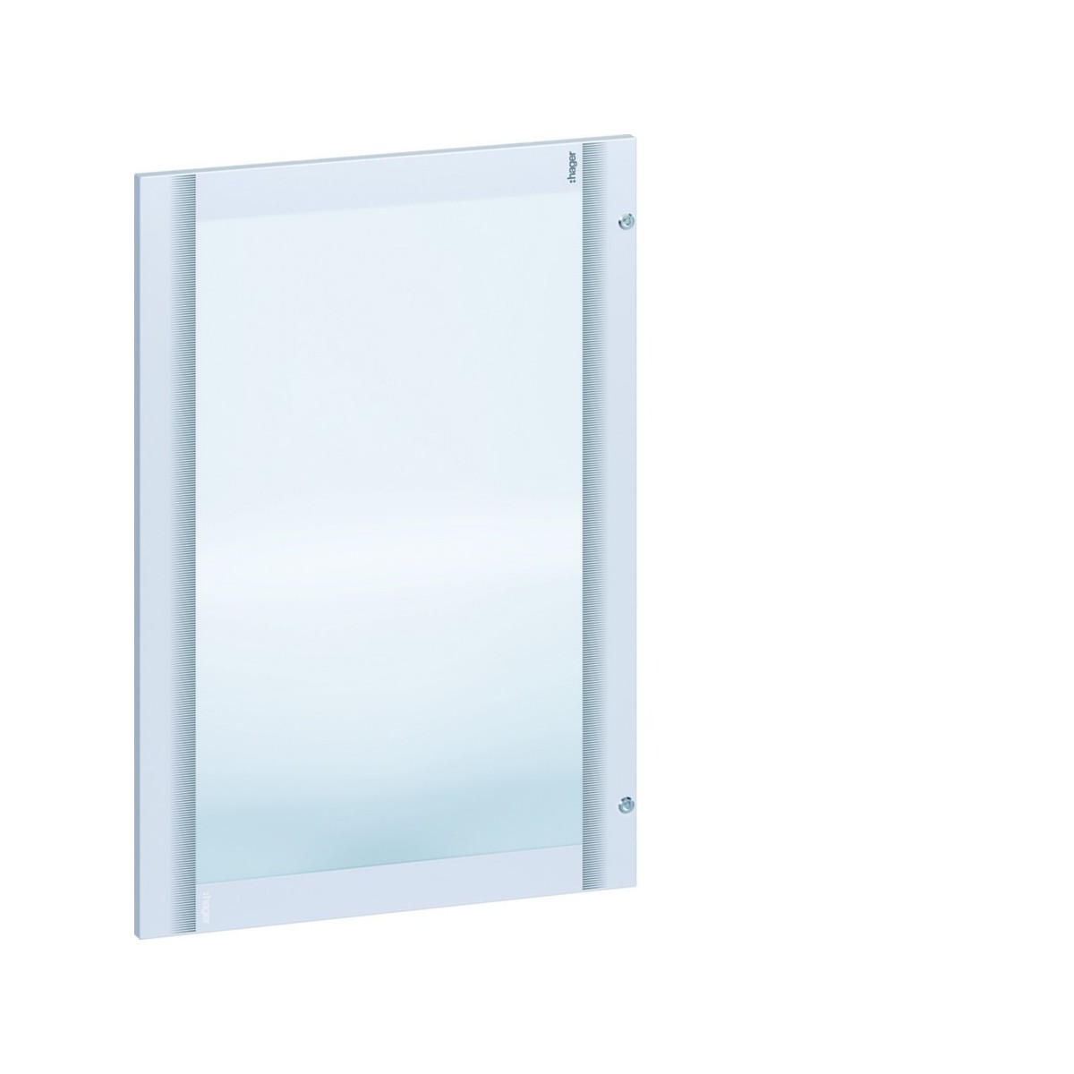 Porte transparente Quadro5 h 1110mm l 900mm - HAGER FM564 