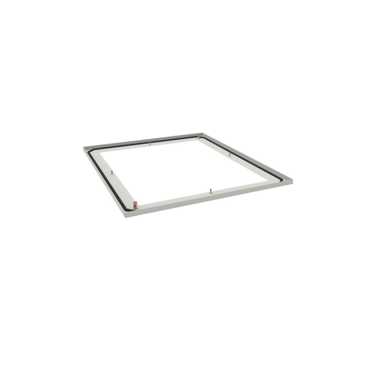 Plaque passe câbles ouverte basse pour quadro evo  1000x800 - HAGER FN10080CEW 