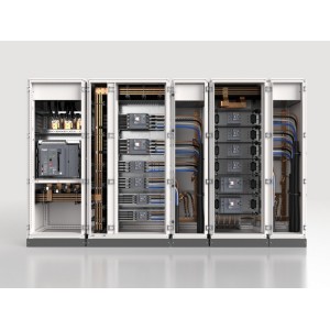 Porte partielle vitrée, quadro.evo 800x400 - HAGER FN8040PGW 