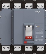Interrupteur boitier moulé h3+ PW1600  4 Poles 1600A - HAGER HMQ991AR 