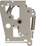 Platine pour interverr.méca. HW2/4 Fixe Secours (type 2S) - 1 platine/ACB (MI) - HAGER HWY226H 