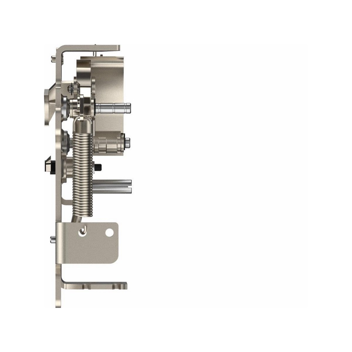 Platine pour interverr.méca. HW2/4 Fixe Secours (type 2S) - 1 platine/ACB (MI) - HAGER HWY226H 