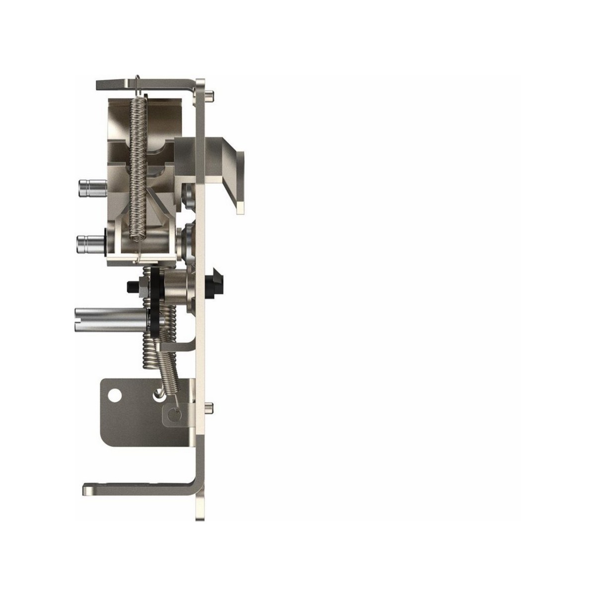 Platine pour interverr.méca. HW2/4 Débro Secours (type 2S) - 1 platine/ACB (MI) - HAGER HWY227H 