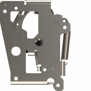 Platine pour interverr.méca. HW2/4 Débro Secours (type 2S) - 1 platine/ACB (MI) - HAGER HWY227H 