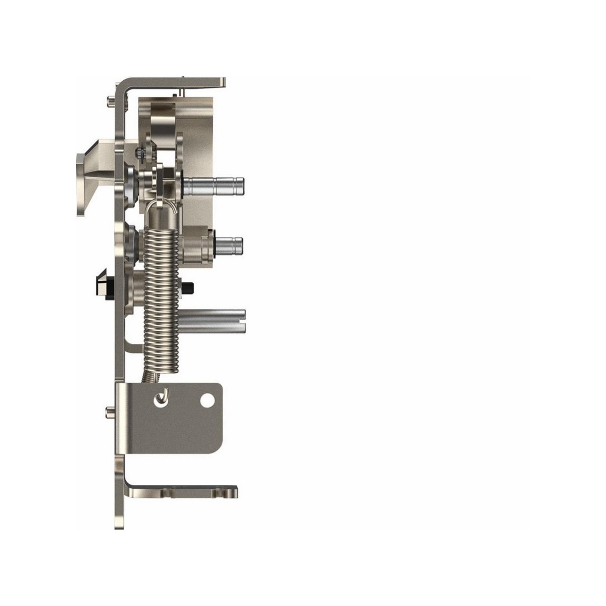 Platine pour interverr.méca. HW2/4 Débro Secours (type 2S) - 1 platine/ACB (MI) - HAGER HWY227H 