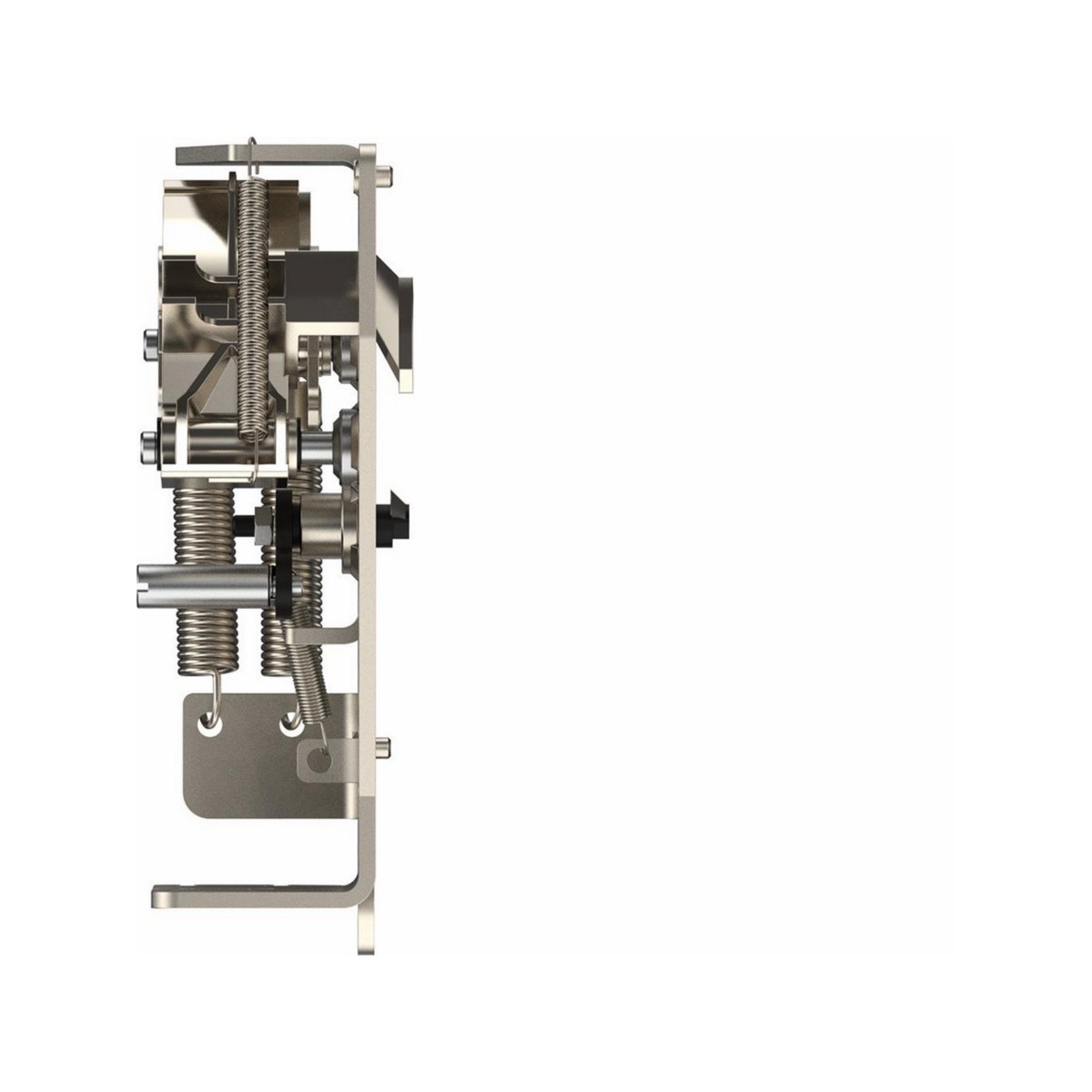 Platine pour interverr.méca. HW2/4 Fixe Couplage (type 3C) - 1 platine/ACB (MI) - HAGER HWY232H 